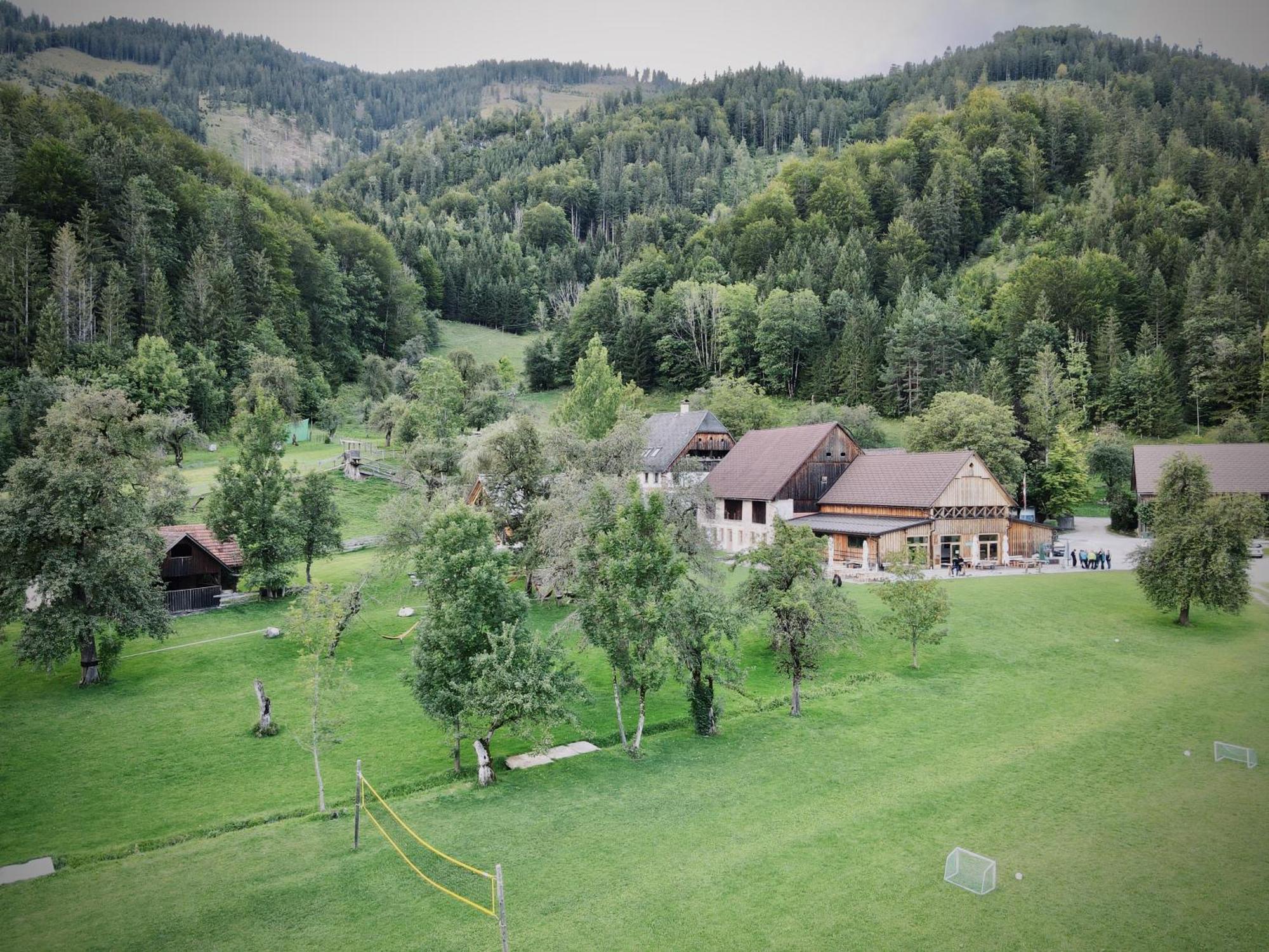 Rafting Camp Palfau Pensionat Exteriör bild